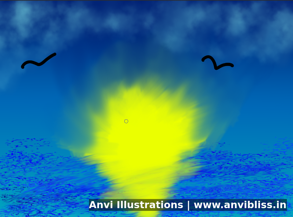 Outdoor-inspired artwork by Anvi